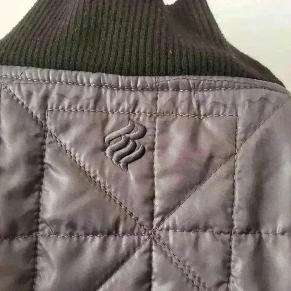 ROCAWEAR vintage grey-silver bomber jacket. Size  large - Picture 10 of 10
